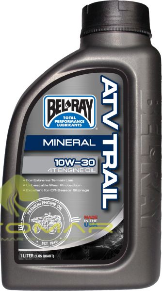 ACEITE BELRAY TRAIL 4T 10W30 MINERAL 1L