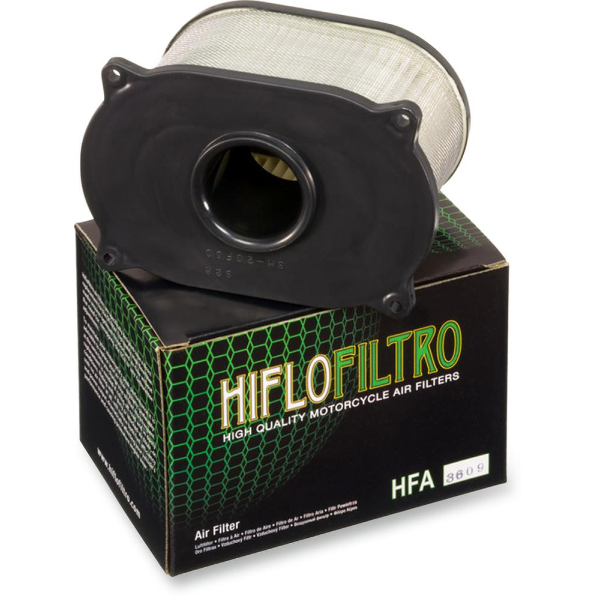 FILTRO AIRE HIFLOFILTRO HFA3609 SUZUKI SV650 99/02 / CAGIVA RAPTOR 650 00/05