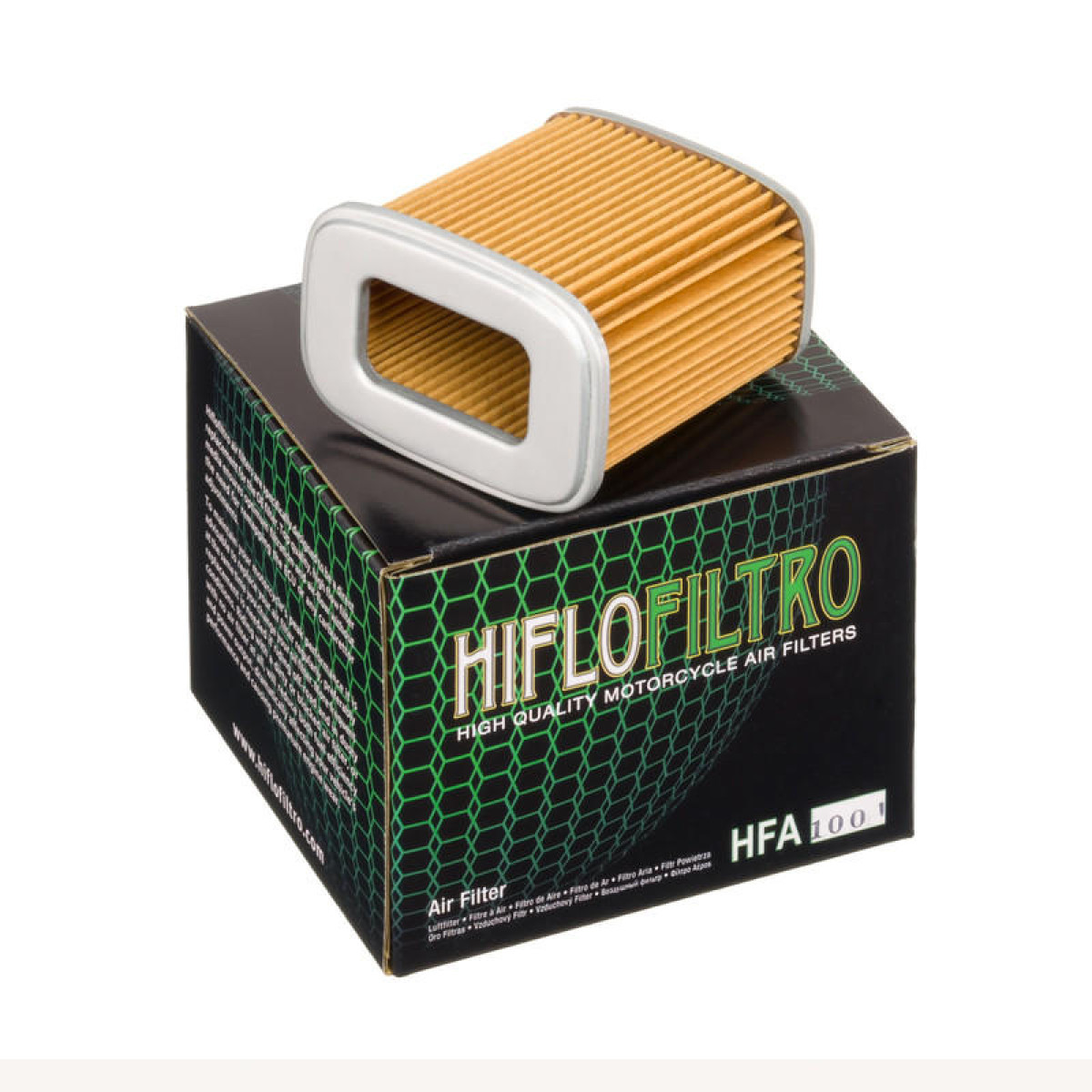 FILTRO AIRE HIFLOFILTRO HFA1001 HONDA C50 / HONDA C70
