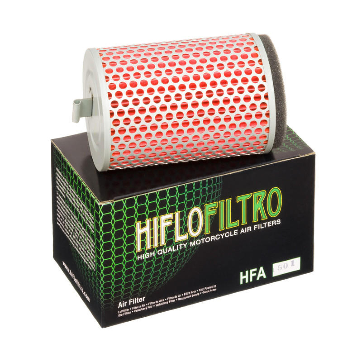 FILTRO AIRE HIFLOFILTRO HFA1501 HONDA CB400 78/84 /  HONDA CB500 94/02